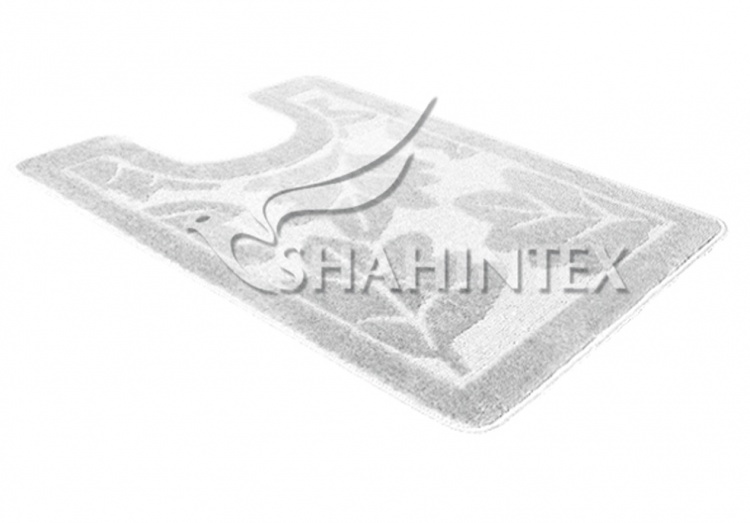 Коврик д/туалета SHAHINTEX РР 57*80 белый 59 - 2