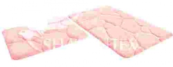 Набор ковриков д/в SHAHINTEX РREMIUM 60*100+60*50 розовый 64