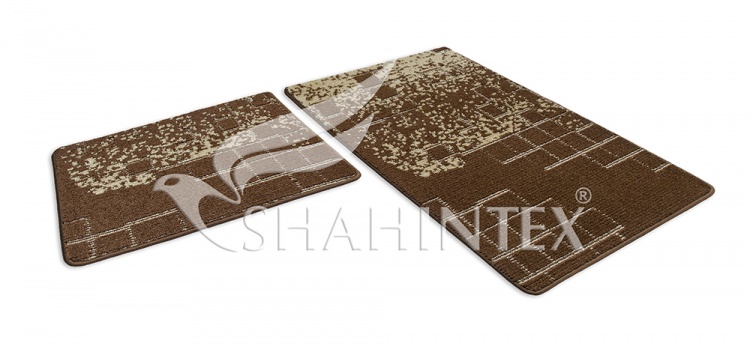 Набор ковриков SHAHINTEX VINTAGE SH V001 60*100+60*50 шоколадный 37