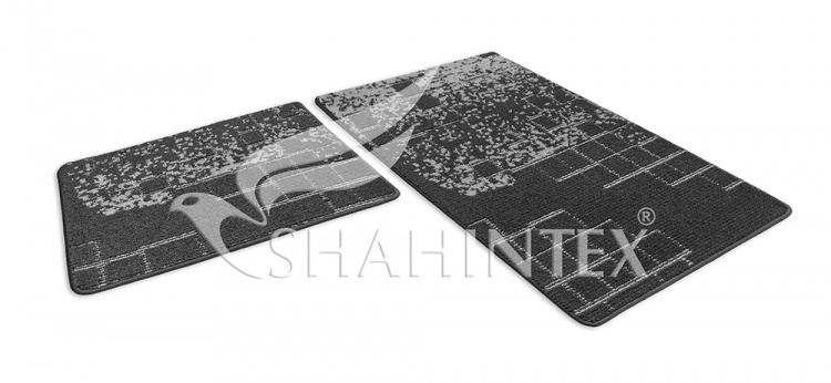 Набор ковриков SHAHINTEX VINTAGE SH V001 60*100+60*50 серый 50