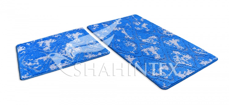 Набор ковриков SHAHINTEX VINTAGE SH V002 60*100+60*50 синий 56