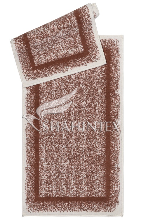 Универсальный хлопковый коврик SHAHINTEX BAMBOO 60*100 кирпичный 51 - 2