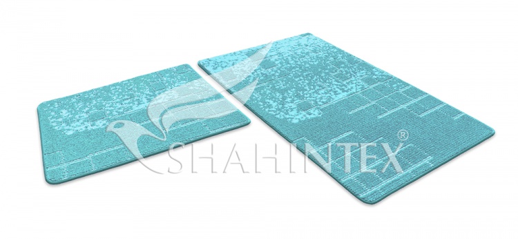 Набор ковриков SHAHINTEX VINTAGE SH V001 50*80 (комплект) мятный 72