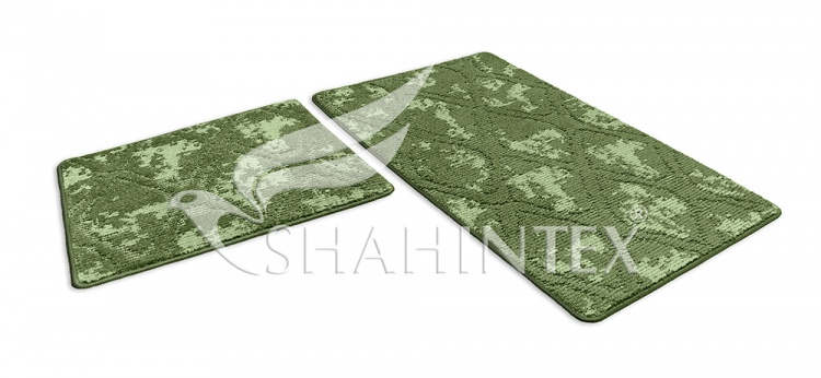 Набор ковриков SHAHINTEX VINTAGE SH V002 50*80 (комплект) зеленый 52