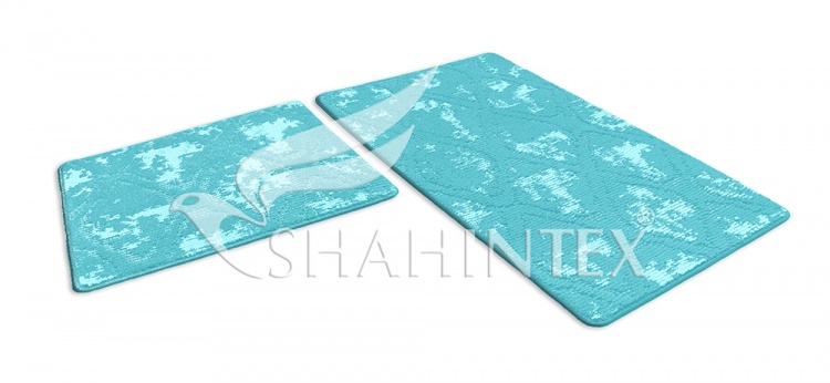 Набор ковриков SHAHINTEX VINTAGE SH V002 50*80 (комплект) мятный 72