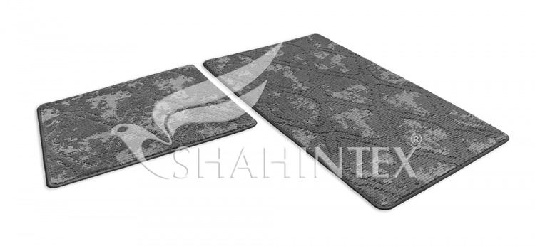 Набор ковриков SHAHINTEX VINTAGE SH V002 50*80 (комплект) серый 50