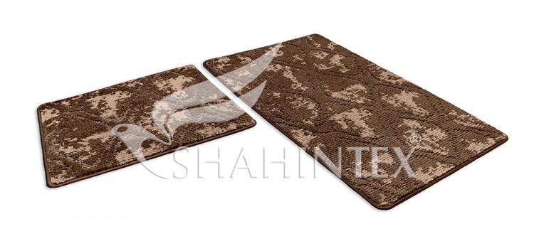 Набор ковриков SHAHINTEX VINTAGE SH V002 50*80 (комплект) шоколадный 37
