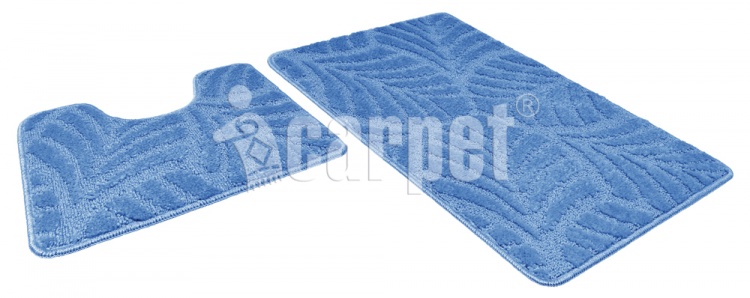 Набор ковриков АКТИВ icarpet 50*80+50*40 001 синий 56