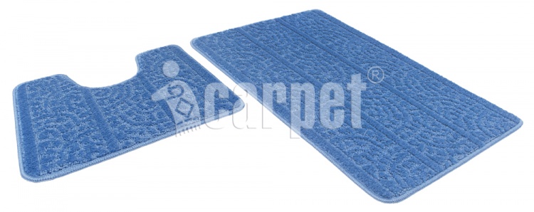 Набор ковриков АКТИВ icarpet 50*80+50*40 003 синий 56