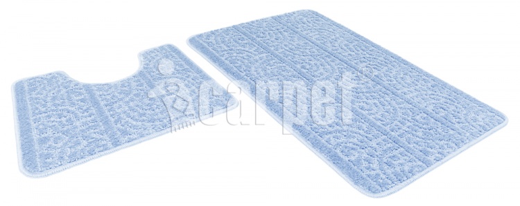 Набор ковриков АКТИВ icarpet 50*80+50*40 003 голубой 11