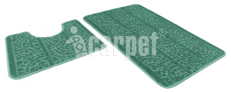 Набор ковриков АКТИВ icarpet 50*80+50*40 003 зеленый 52