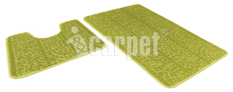 Набор ковриков АКТИВ icarpet 50*80+50*40 003 салатный 58