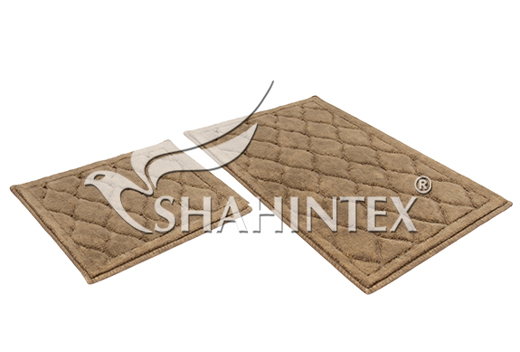 Набор хлопковых ковриков SHAHINTEX BAMBOO LUX 60*100+60*50 шоколадный 37