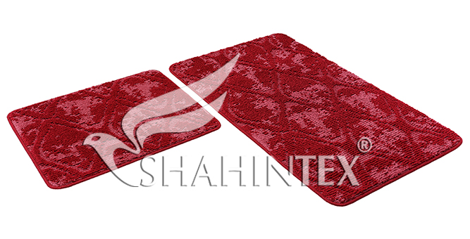 Набор ковриков SHAHINTEX VINTAGE SH V002 50*80 (комплект) вишневый 46