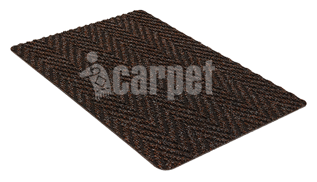 Коврик придверный влаговпитывающий Premium icarpet 40х60 01 брауни