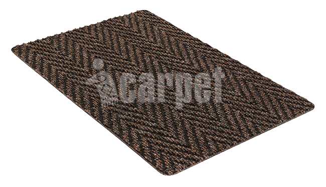 Коврик придверный влаговпитывающий Premium icarpet 50х80 01 мокко