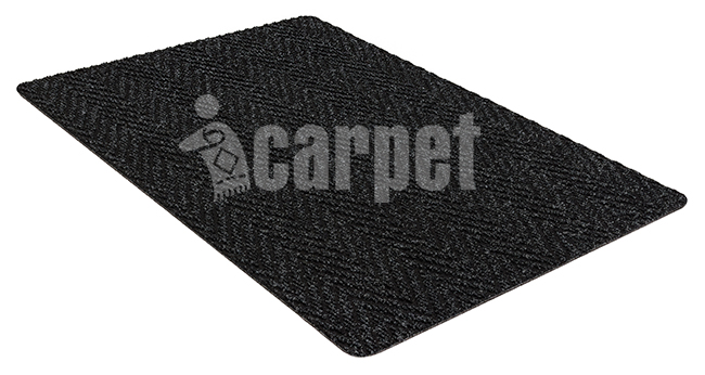 Коврик придверный влаговпитывающий Premium icarpet 80х120 01 антрацит