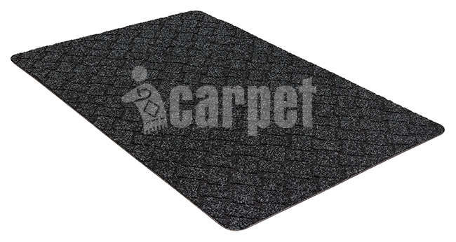 Коврик придверный влаговпитывающий Premium icarpet 60х90 03 антрацит