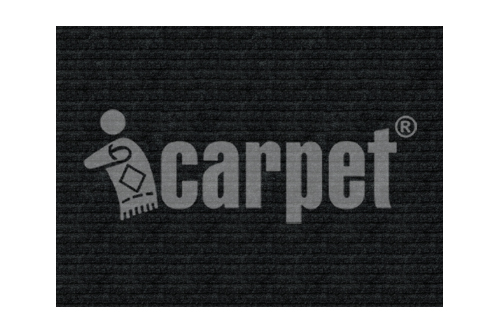 Коврик придверный влаговпитывающий Standard icarpet 40х60 01 антрацит
