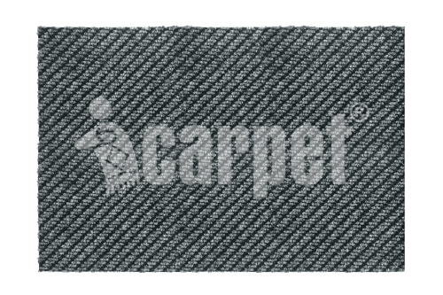 Коврик-дорожка влаговпитывающий Premium icarpet 80х3000 02 графит