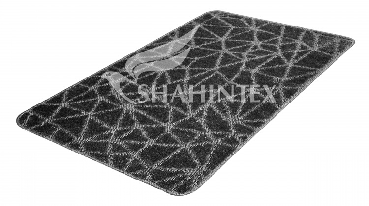 Коврик SHAHINTEX РР 60*100 001 графит 62 S