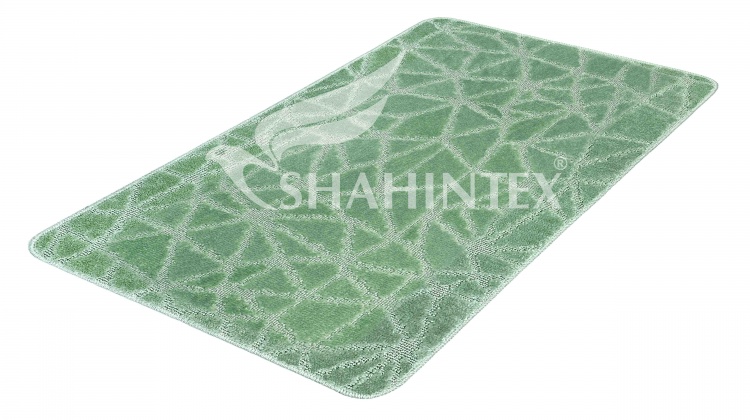 Коврик SHAHINTEX РР 60*100 001 зеленый чай 79 S