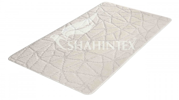 Коврик SHAHINTEX РР 60*100 001 кремовый 3 S