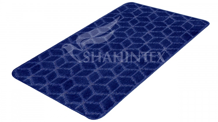 Коврик SHAHINTEX РР 60*100 002 т.синий 14 S