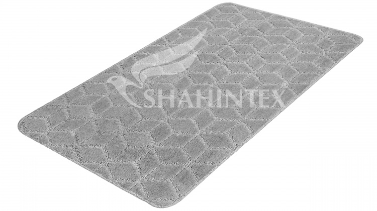 Коврик SHAHINTEX РР 60*100 002 серый 50 S