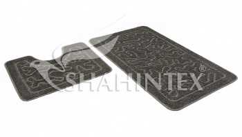 Набор ковриков SHAHINTEX РР 60*100+60*50 003 графит 62 S