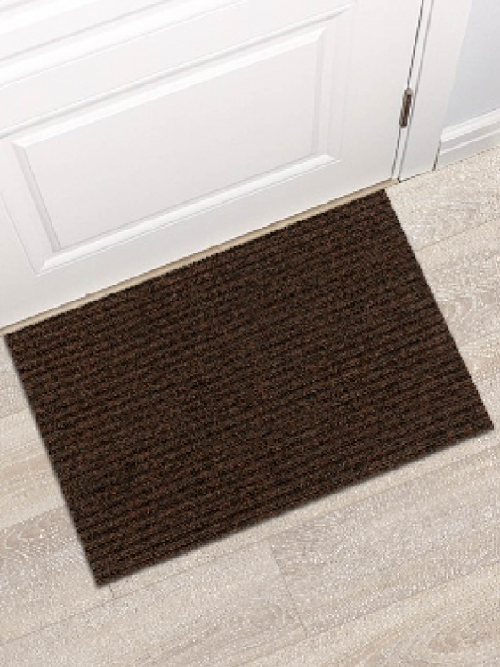 Коврик придверный влаговпитывающий icarpet Ребристый ТПР 40х60 брауни 04 - 2