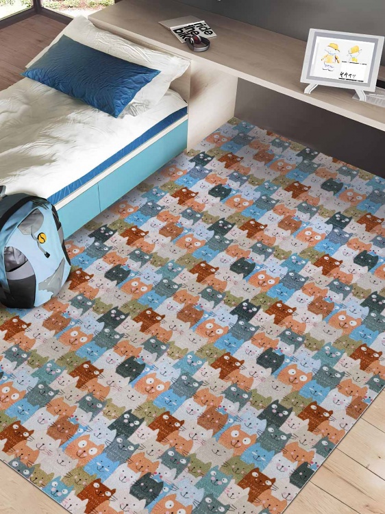 Коврик вырезной icarpet PRINT антискользящий (100) 