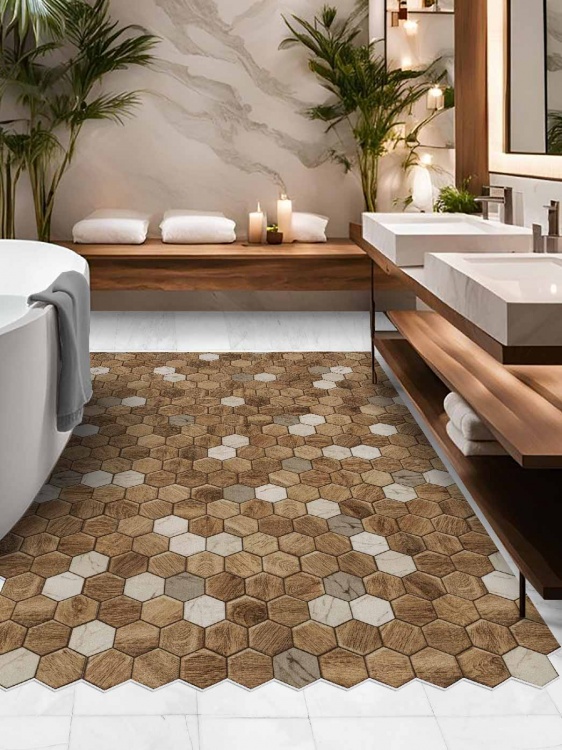 Коврик вырезной icarpet PRINT антискользящий (110) 