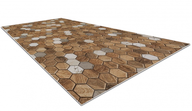 Коврик вырезной icarpet PRINT антискользящий (110) 