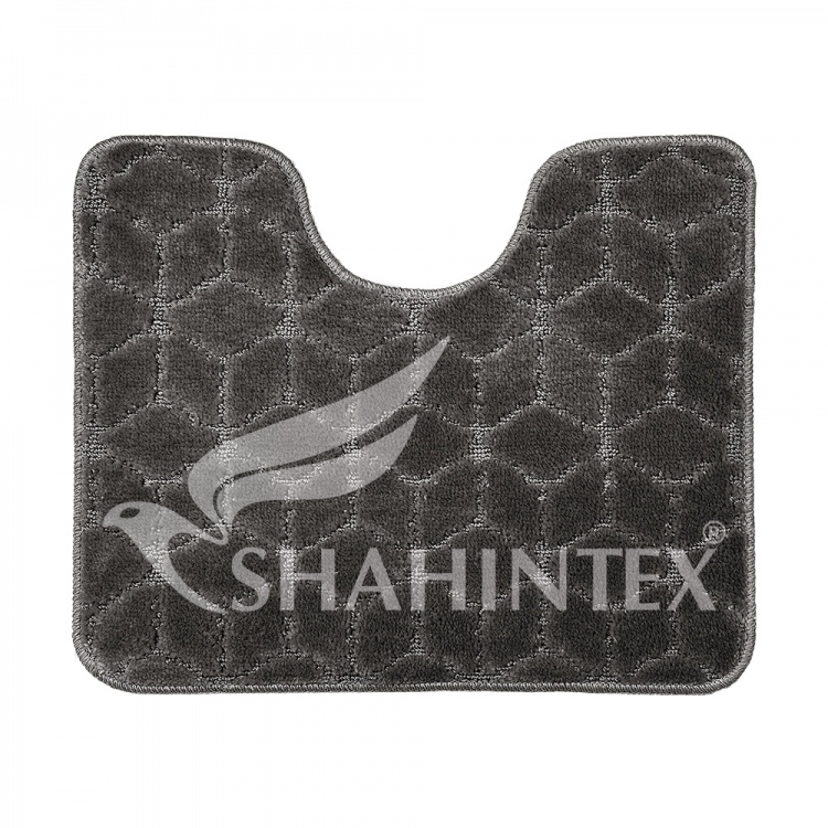 Коврик SHAHINTEX РР 60*50 002 графит 62 S