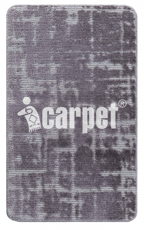 Коврик АРТ icarpet «Гранж» 60х100 мокко 80 S