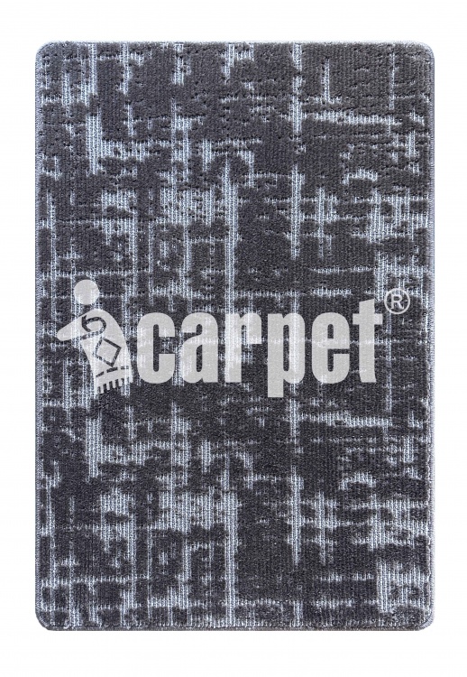 Коврик АРТ icarpet «Гранж» 80х120 мокко 80 S