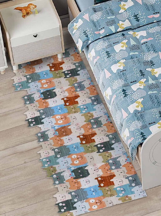 Коврик вырезной icarpet PRINT антискользящий (100) 