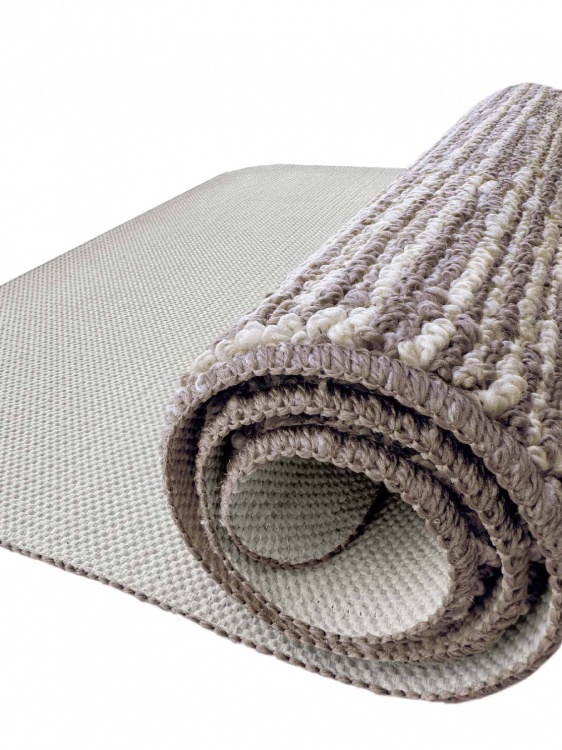 Коврик БУКЛЕ icarpet «Кристалл» 60х100 мокко с молоком 80 S - 4