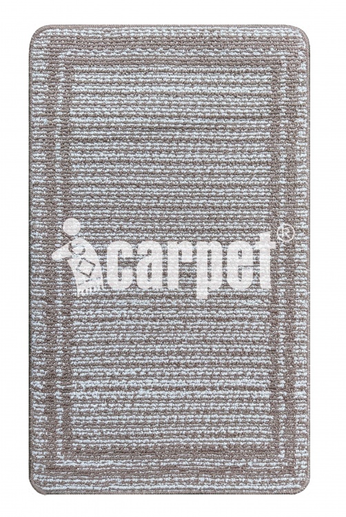 Коврик БУКЛЕ icarpet «Бюрен» 60х100 бисквитно-кремовый 7 S