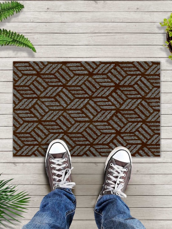 Набор из 2 штук SHAHINTEX Жаккард ТПР 40х60+40х60 мокко 02 S - 2