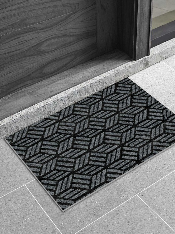 Набор из 2 штук SHAHINTEX Жаккард ТПР 40х60+40х60 графит 01 S - 4