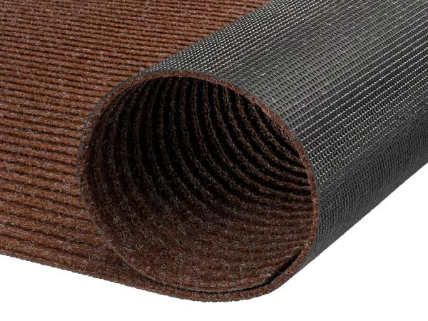 Коврик придверный влаговпитывающий icarpet Ребристый ТПР 60х90 брауни 04 - 2