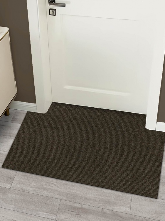 Коврик придверный влаговпитывающий icarpet Ребристый ТПР 80х120 мокко 02 - 2