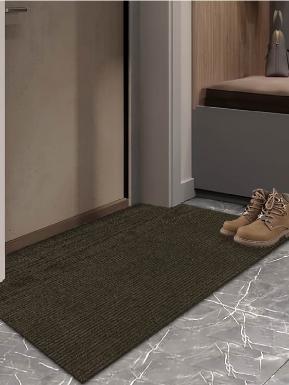Коврик придверный влаговпитывающий icarpet Ребристый ТПР 80х120 мокко 02 - 3