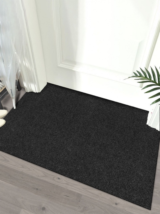 Коврик влаговпитывающий icarpet ПРАКТИК антискользящий 60х120 чёрный гранит 03 S - 2
