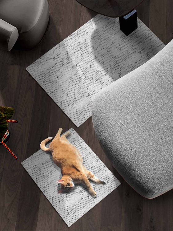 Набор ковриков вырезных icarpet PRINT антискользящих (142) 