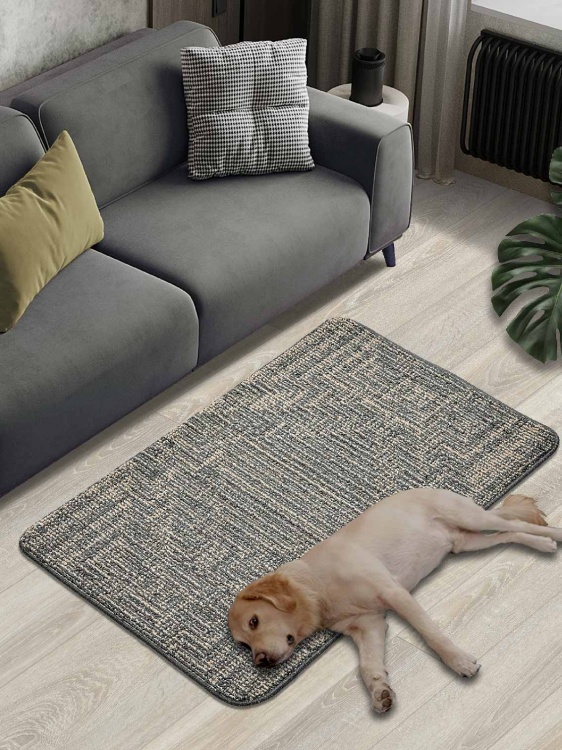 Коврик БУКЛЕ icarpet «Модерн» 80х120 серо-бежевый 50 S - 3