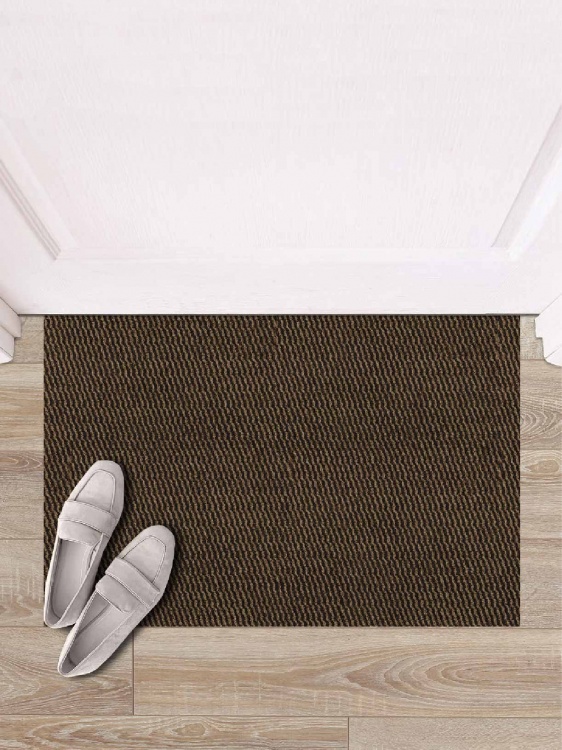 Коврик вырезной МЕЛАНЖ 40х60 мокко с чёрным S - 2