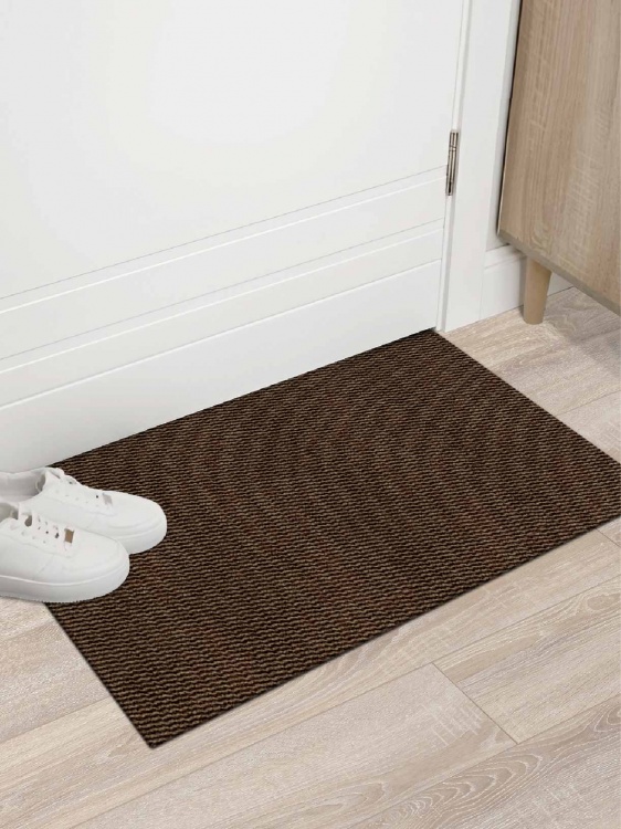 Коврик вырезной МЕЛАНЖ 50х80 мокко с чёрным S - 2